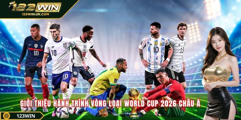 Giới thiệu hành trình vòng loại World Cup 2026 châu Á