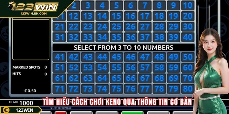 Tìm hiểu cách chơi keno qua thông tin cơ bản